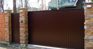 Купить откатные ворота консольные Вольск, цена от 2812 руб.
